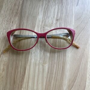 MONOQOOL‎ CA48 70S Red FRAMES ONLY EYEGLASSES